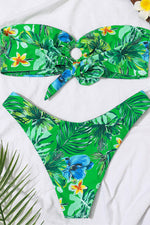 Colleen Tropical Ring Off Shoulder Bikini Set