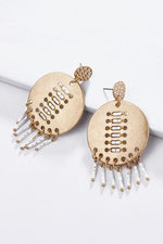 Metal Beads Earring