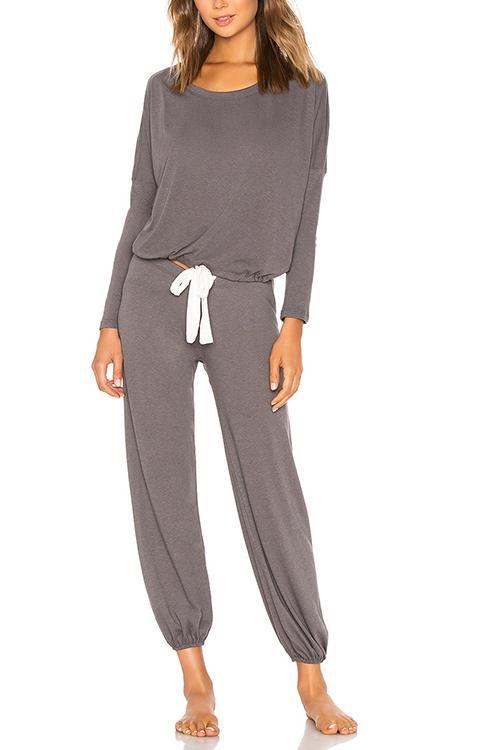 Drawstring Loose Lounge Pants