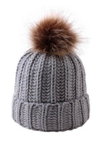 Pom Pom Knit Hat