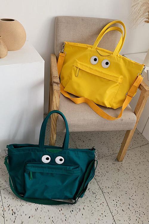 Duffle Eyes Suitcases Bag