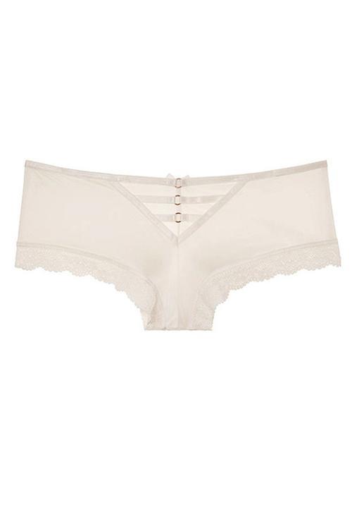 Lace Hem Hollow Thong