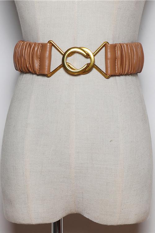 Pleated Belt