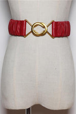 Pleated Belt