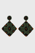 Fashion Patchwork Earrings