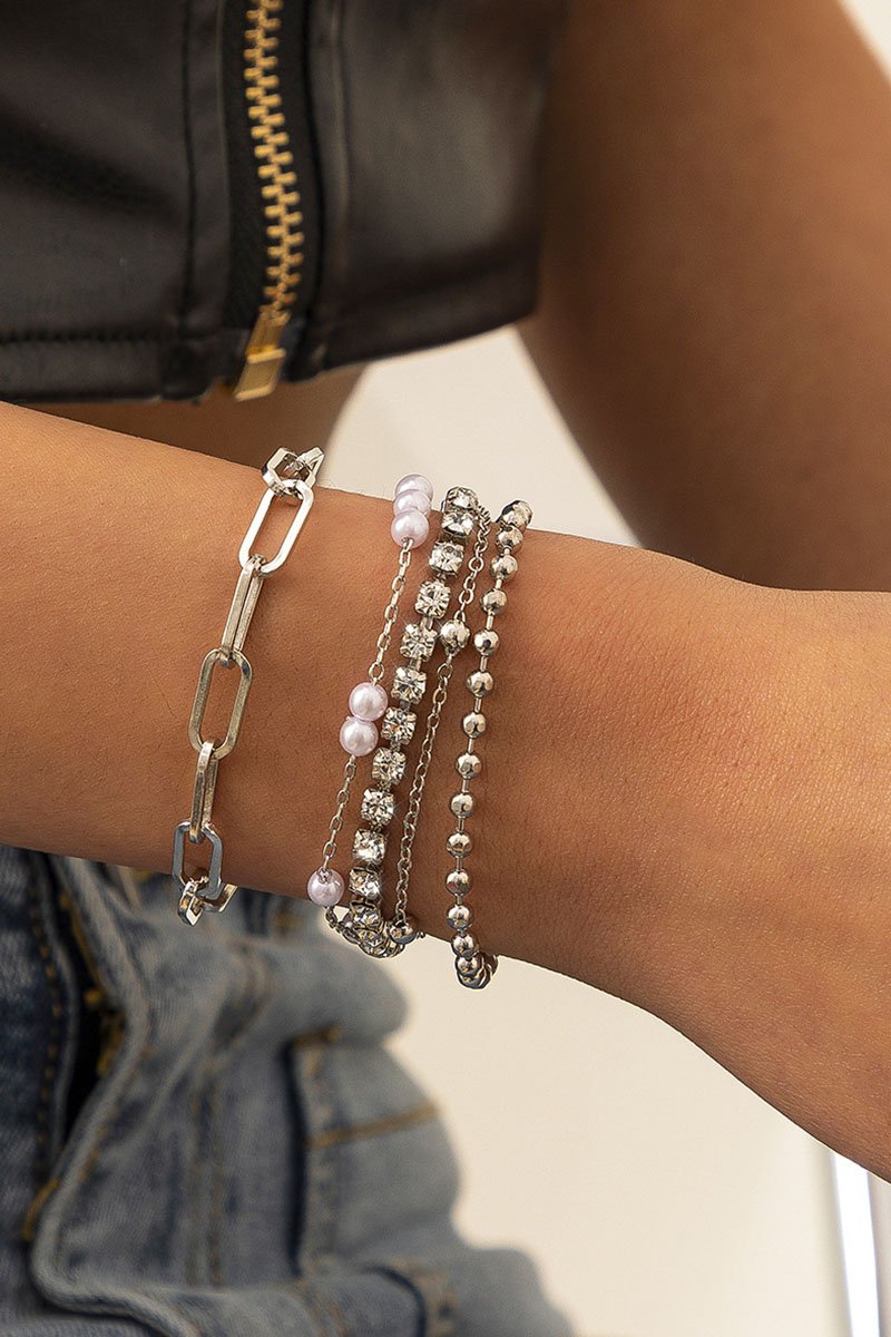 Fashion  Simplicity Geometric Split Joint Bracelets