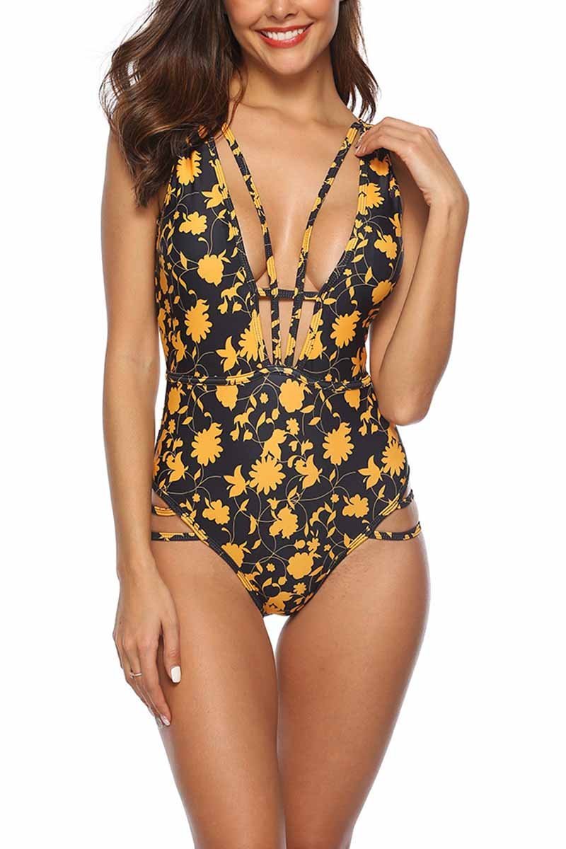 Florcoo Sexy One-piece Swimsuit