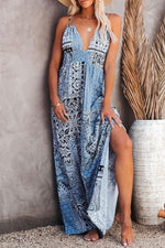 Rhyme or Reason Paisley Patchwork Maxi Dress