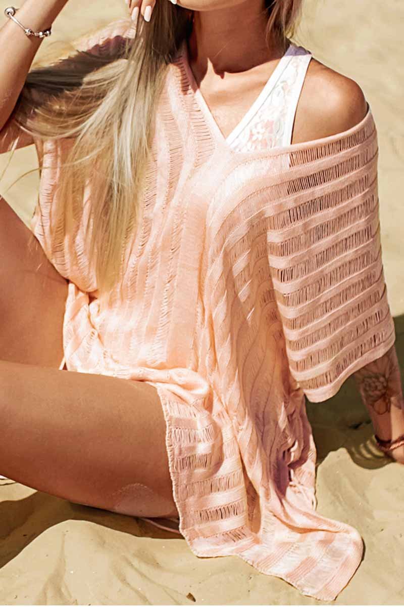 Hollow See-Through Swimwear Cover-Up
