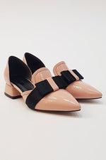 Bow Pointed Flats