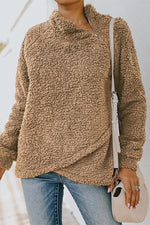 Polar Fleece Double-sided Fleece Sweater Coat