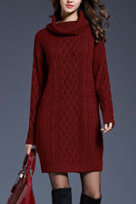 Florcoo Winter Knit Dress