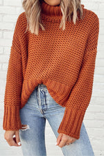 Novakiki Warm Wishes Turtleneck Knit Sweater