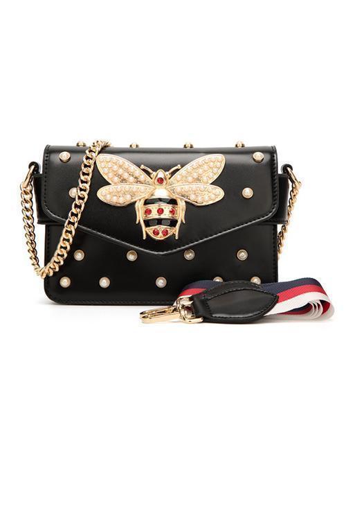 Pearl Bee Chians Shoulder Bag