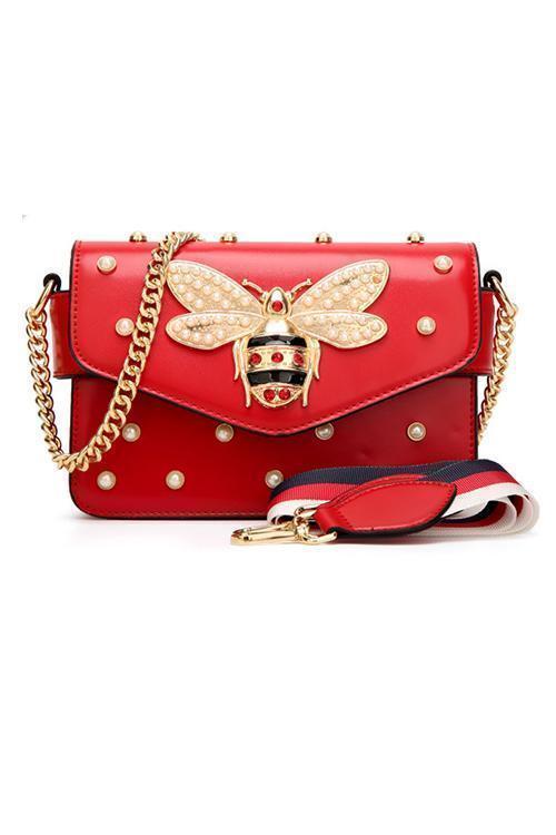 Pearl Bee Chians Shoulder Bag