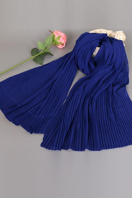 Pleated Chiffon Kerchief