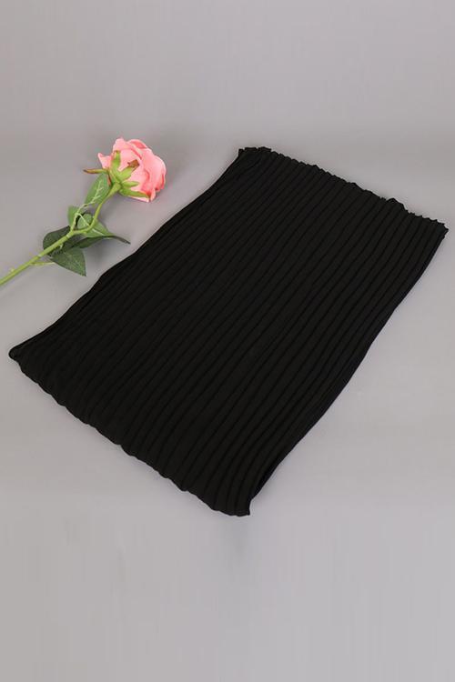 Pleated Chiffon Kerchief