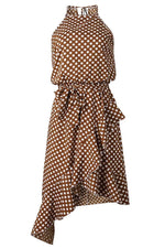 Irregular Polka Dot Dress (3 Colors)