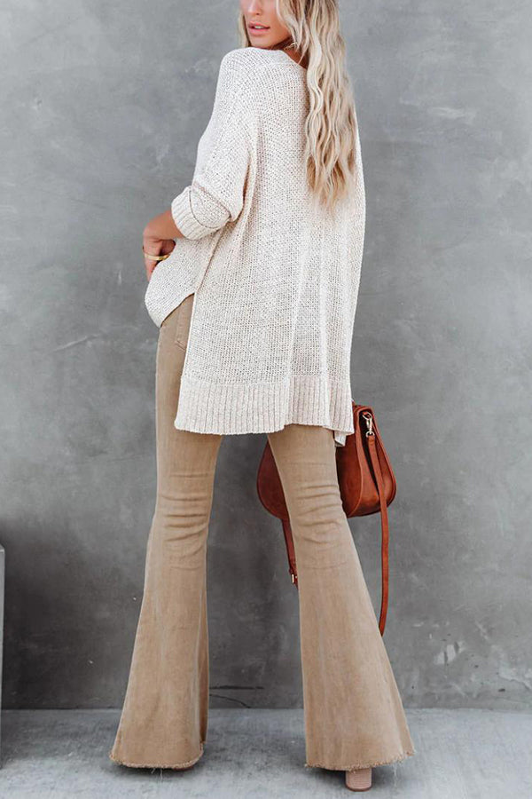 Novakiki All Day Everyday Cozy Relaxed Knit Sweater