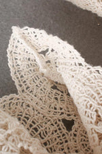 Hollow Crochet Long Sleeve Shirt