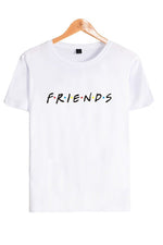 colorful letters print T-shirt