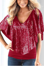 Florcoo Sexy V-neck Top