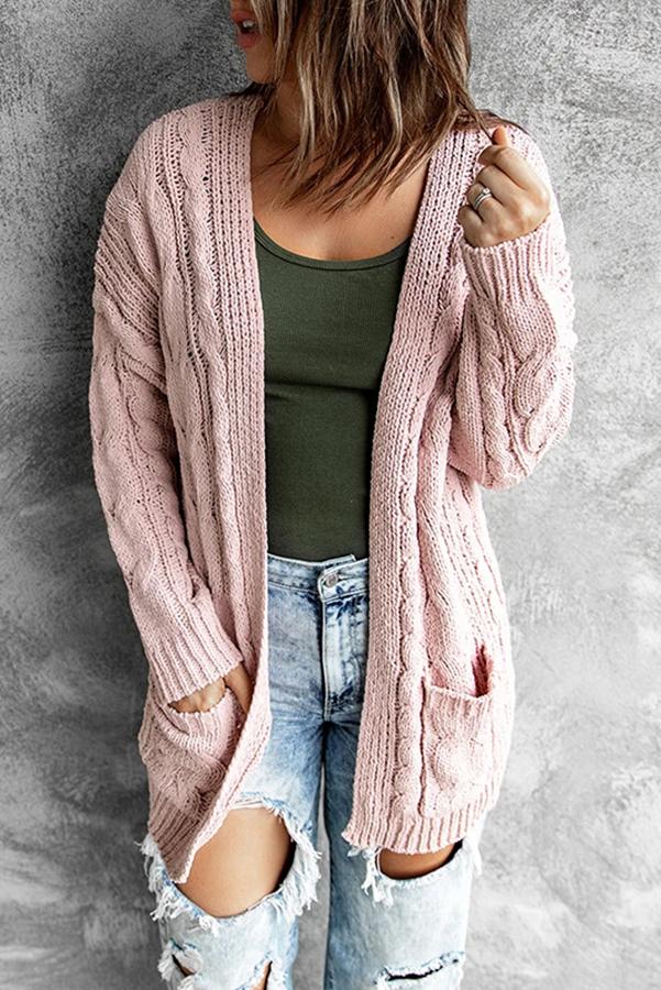 Chic Journey Pocketed Cardigan
