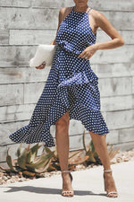 Irregular Polka Dot Dress (3 Colors)