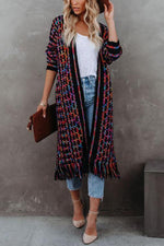 Best Version Fringe Knit Duster Cardigan