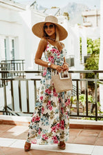 Elegant Spaghetti Strap Loose Sleeveless Maxi Dress