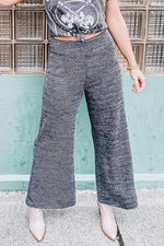 Mid Waist Flares Pants