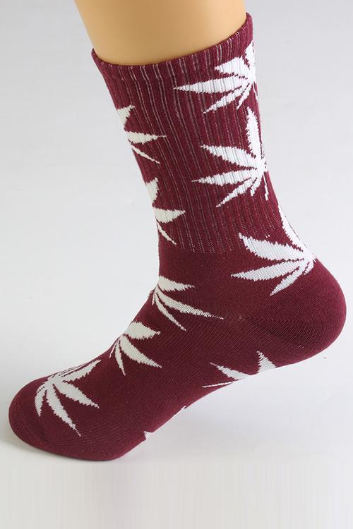 Maple Leaf Couples Socks