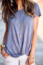 Knot Short Sleeve T Shirt