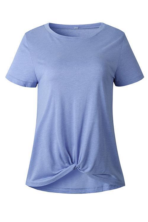 Knot Short Sleeve T Shirt