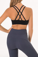 Cross Back Sports Bra