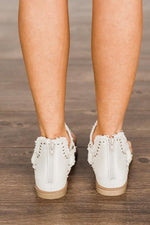 Buckle Flip-Flops Canvas Flat Heel Sandals