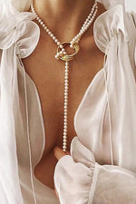 Pearl Ring Necklace