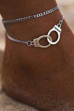 Handcuffs Layer Anklet Chains