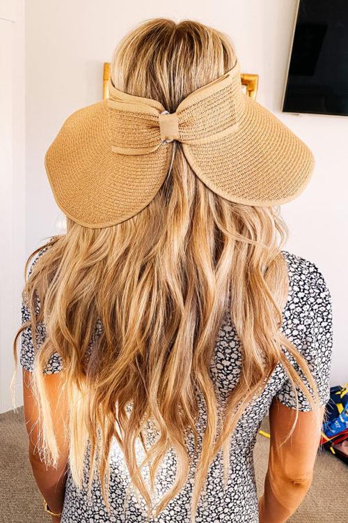 Foldable Beach Straw Hat