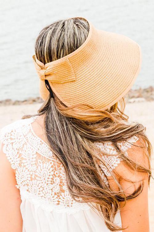 Foldable Beach Straw Hat