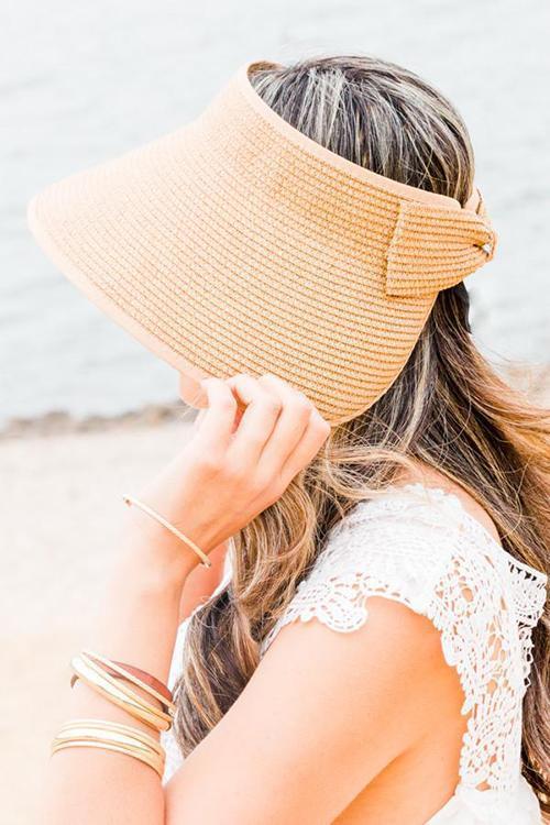 Foldable Beach Straw Hat