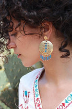 Metal Beads Earring