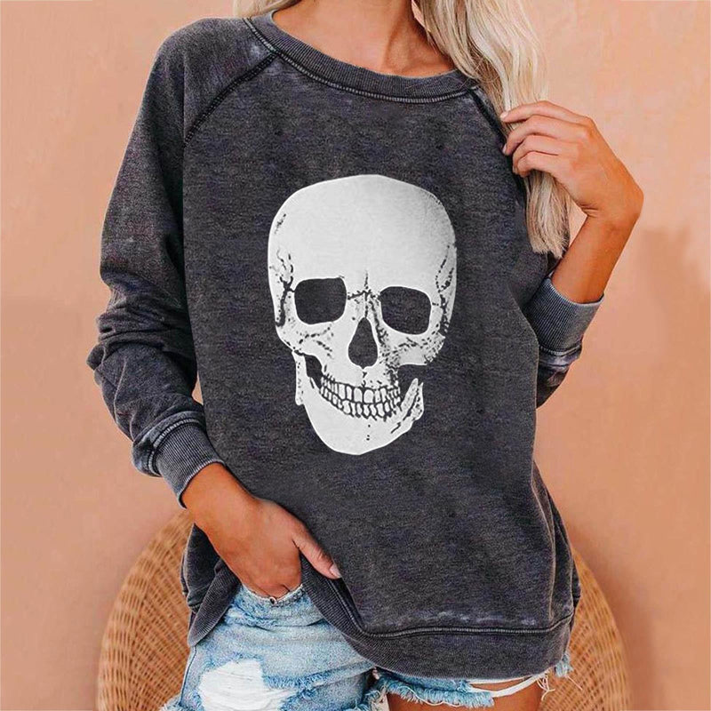 Graphic Printed Crew Neck Sweatshirt