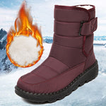 Waterproof Warm Thick Plush Cotton Padded Snow Boots