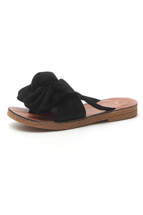 Casual Bow Thong Flat Sandals