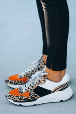 Animal Print Platform Sneaker