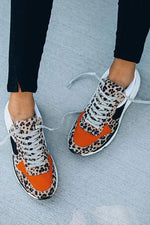 Animal Print Platform Sneaker