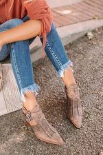 Buckle Lovers Ankle Boots