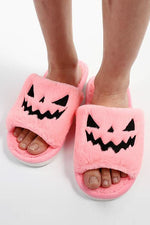 Halloween Fuzzy Slippers