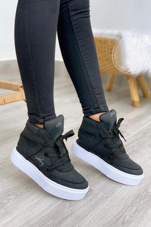 Lace Up High Top Sneakers